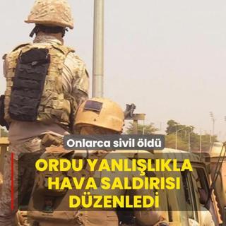Ordu yanl��l�kla hava sald�r�s� d�zenledi! Onlarca sivil �ld�