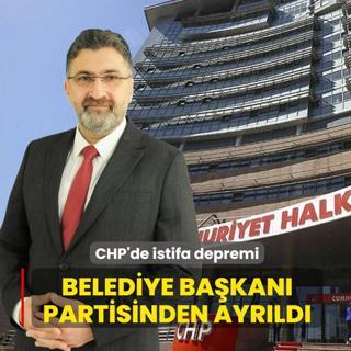 CHP'de istifa depremi... Belediye Ba�kan� partisinden ayr�ld�