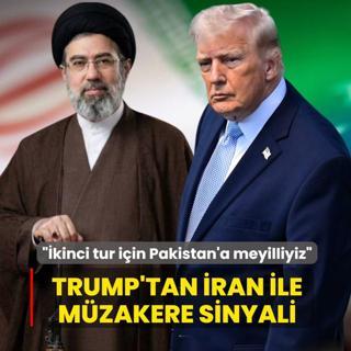 Trump'tan �ran ile m�zakere sinyali: �kinci tur i�in Pakistan'a meyilliyiz