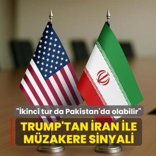 Trump'tan �ran ile m�zakere sinyali: �kinci tur Pakistan'da olabilir