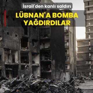 �srail'den kanl� sald�r�! L�bnan'a bomba ya�d�rd�lar