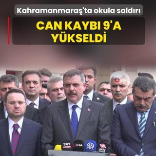 Kahramanmara�'ta okula sald�r�! Can kayb� 9'a y�kseldi