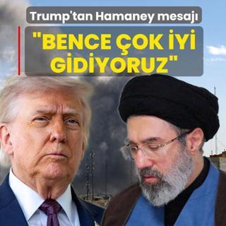 Trump'tan M�cteba Hamaney mesaj�: �Ger�ekten yeni bir rejim ve bence �ok iyi gidiyoruz�