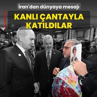 �ran'dan d�nyaya mesaj�! Kanl� s�rt �antas�yla kat�ld�lar