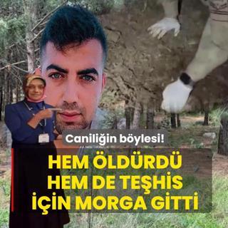 Canili�in b�ylesi! Hem �ld�rd� hem de te�his i�in morga gitti