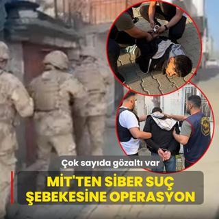 M�T'ten siber su� �ebekesine nokta operasyon! �ok say�da g�zalt� var
