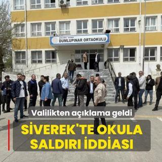 Valilikten a��klama geldi: Siverek'te okula sald�r� iddias�
