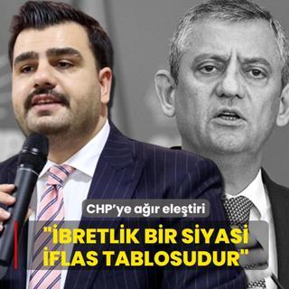AK Parti'den CHP'ye a��r ele�tiri: �bretlik bir siyasi iflas tablosudur