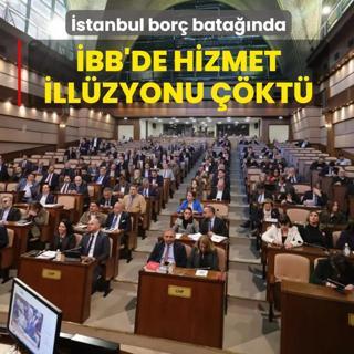 �BB'de hizmet ill�zyonu ��kt�! �stanbul'un gelece�i bor� bata��nda