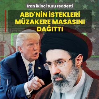 ABD'nin istekleri m�zakere masas�n� da��tt�: �ran ikinci turu reddetti