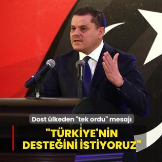Dost �lkeden �tek ordu� mesaj�: T�rkiye'nin deste�ini istiyoruz