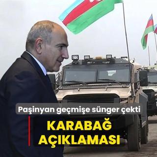 Ermenistan'dan Karaba� a��klamas�! Pa�inyan ge�mi�e s�nger �ekti