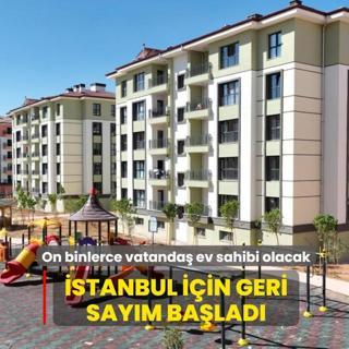 On binlerce vatanda� ev sahibi olacak: �stanbul i�in geri say�m ba�lad�