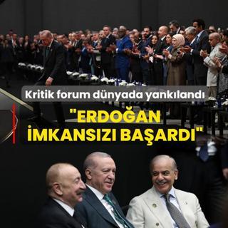 Kritik forum d�nyada yank�land�: Erdo�an imkans�z� ba�ard�