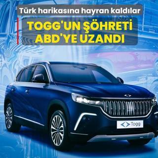 Togg'un ��hreti ABD'ye uzand�... T�rk harikas�na hayran kald�lar