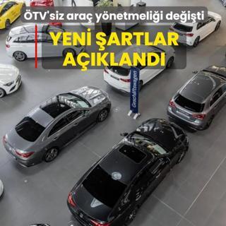 Engelli ara� al�m�nda �TV muafiyeti g�ncellendi