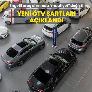 Engelli ara� al�m�nda �TV muafiyeti g�ncellendi