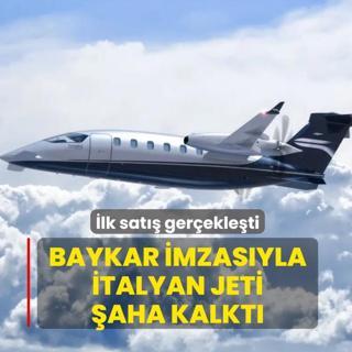 Baykar imzas�yla �talyan jeti �aha kalkt�: �lk sat�� ger�ekle�ti