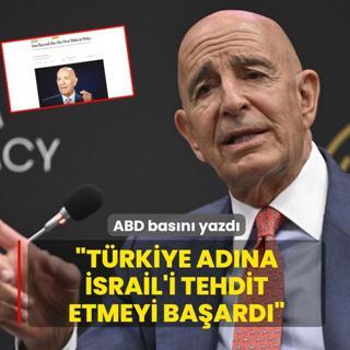 T�rkiye ad�na �srail'i tehdit etmeyi ba�ard�