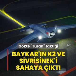 G�kte �Turan� takti�i! Baykar'�n K2 ve Sivrisinek'i sahaya ��kt�