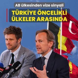 AB �lkesinden vize sinyali: T�rkiye �ncelikli �lkeler aras�nda