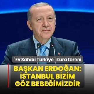 �Ev Sahibi T�rkiye� kura t�reni! Ba�kan Erdo�an: �stanbul bizim g�z bebe�imiz