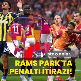 RAMS Park'ta penalt� itiraz�! ��te o anlar...