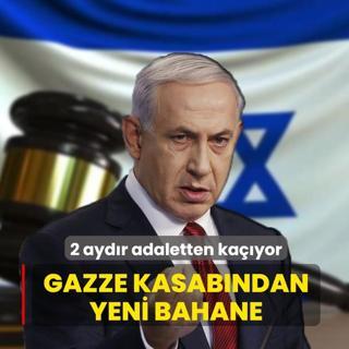 2 ayd�r adaletten ka��yor! Gazze kasab�ndan yeni bahane