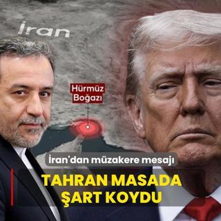 �ran'dan m�zakere mesaj�! Tahran masada �art koydu