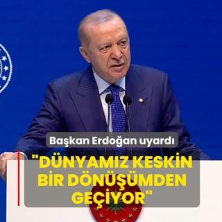 OECD Beceriler Zirvesi: Ba�kan Erdo�an �nemli a��klamalarda bulunuyor