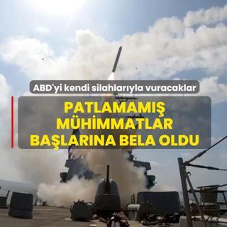 Patlamam�� m�himmatlar ba�lar�na bela oldu! ABD'yi kendi silahlar�yla vuracaklar