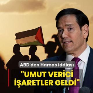 ABD'den Hamas iddias�: Umut verici i�aretler geldi