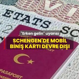 Schengen'de mobil bini� kart� devre d���