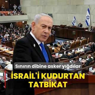S�n�r�n dibine asker y��d�lar! �srail'i kudurtan tatbikat