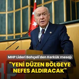 MHP Lideri Bah�eli'den Kerk�k mesaj�: Yeni d�zen b�lgeye nefes ald�racak