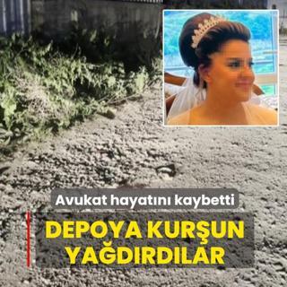 Depoya kur�un ya�d�rd�lar: Avukat hayat�n� kaybetti