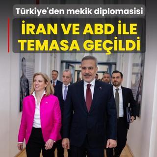 T�rkiye'den mekik diplomasisi! �ran ve ABD ile temasa ge�ildi