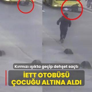 K�rm�z� ���kta ge�ip deh�et sa�t�! �ETT otob�s� �ocu�u alt�na ald�