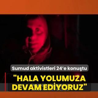 Uluslararas� sularda �srail korsanl���! Sumud aktivistleri 24'e konu�tu: Hala yolumuza devam ediyoruz