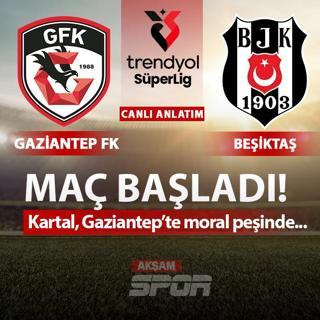 CANLI: Gaziantep FK - Be�ikta�