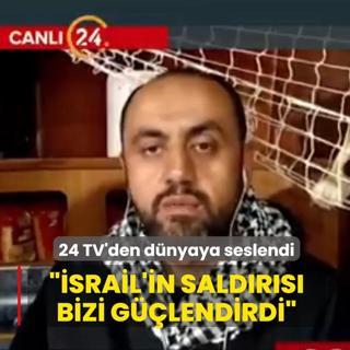 Sumud aktivisti 24'e konu�tu: �srail'in yapt��� hunharca sald�r� bizi daha da g��l� h�le getirdi