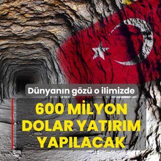 T�m d�nyan�n g�z� o ilimizde! �retim i�in tarih verildi: 600 milyon dolarl�k yat�r�m olacak