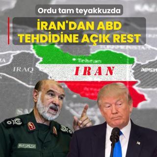 Silahl� Kuvvetler tam teyakkuzda! �ran'dan ABD tehdidine a��k rest