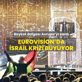 Eurovision'da �srail krizi b�y�yor: Boykot dalgas� Avrupa'y� sard�