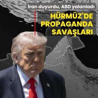 �ran duyurdu, ABD yalanlad�... H�rm�z'de propaganda sava�lar�