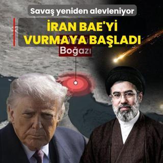 Sava� yeniden alevleniyor... �ran BAE'yi vurmaya ba�lad�
