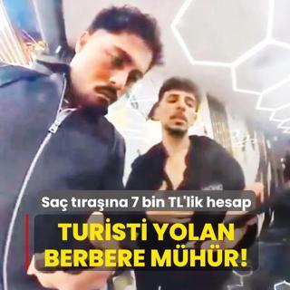 Turisti yolan berbere m�h�r!