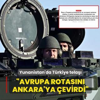 Yunanistan'da T�rkiye tela��: Avrupa rotas�n� Ankara'ya �evirdi
