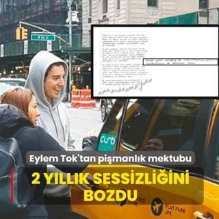 Eylem Tok'tan pi�manl�k mektubu