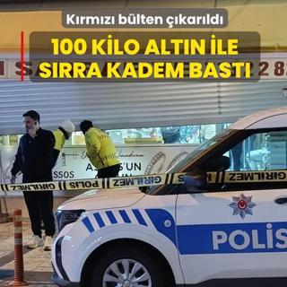 K�rm�z� b�lten ��kar�ld�! 100 kilo alt�n ile s�rra kadem bast�